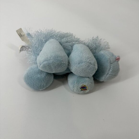 GANZ Webkinz Fuzzy HIPPO Hairy small Blue - Picture 5 of 11